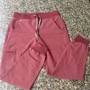 Figs Scrub Pants - dark mauve